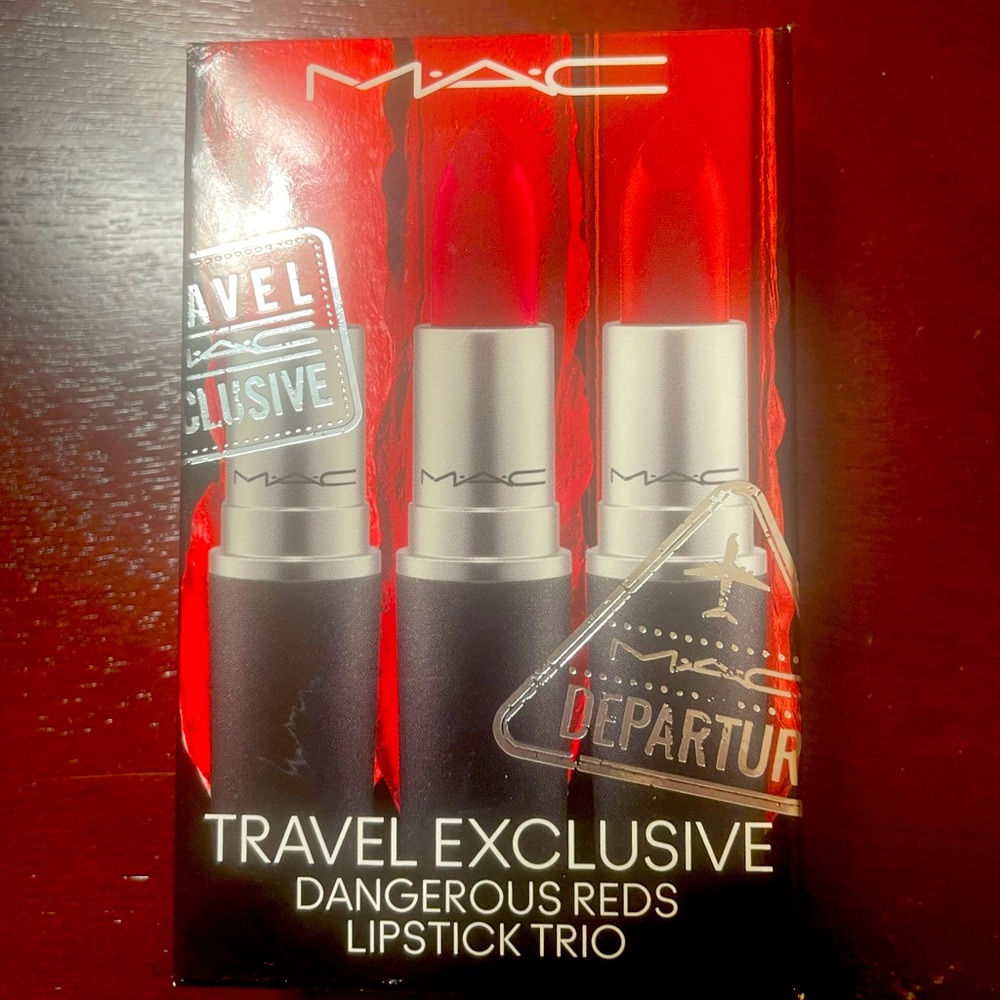 MAC lipstick set of 3